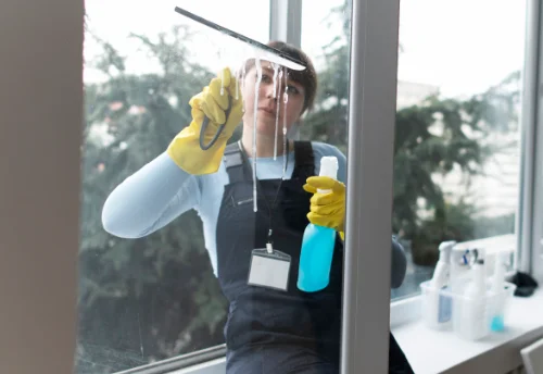 Nettoyage de vitres intérieures et extérieures à Saint-Thomas-de-Courceriers